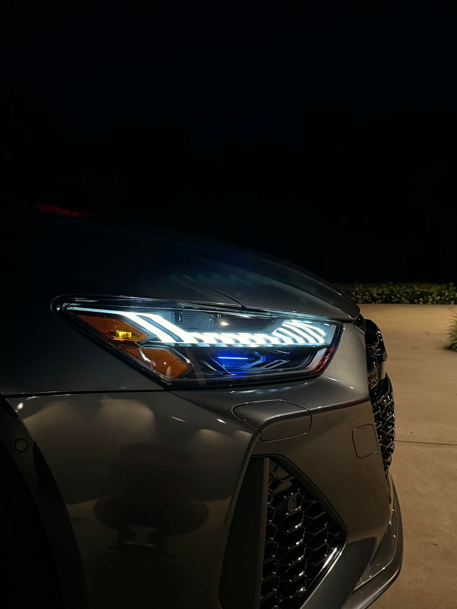 Audi RS6 performance — Matrix & Blue Laser Activation